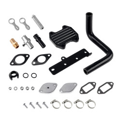 2010-2024 Dodge Ram 6.7L Cummins EGR Valve & Cooler Delete Kit (Black) for 2500 3500