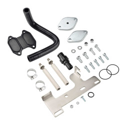 2010-2024 Dodge Ram 6.7L Cummins EGR Valve & Cooler Delete Kit (Black) for 2500 3500