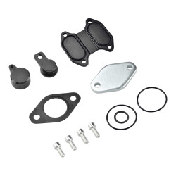 2013-2024 Dodge Ram 6.7L Cummins EGR Valve & Cooler Delete Kit (Black) for 3500 4500 5500 Cab & Chassis
