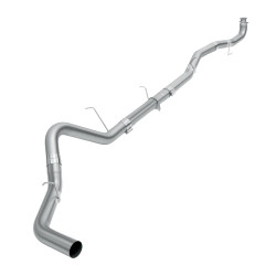 2017-2019 6.6L Duramax L5P 4" Downpipe-Back DPF Delete Exhaust System For Silverado Sierra 2500/3500HD
