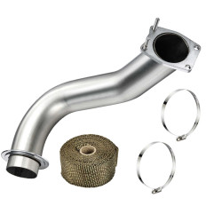 3.5" Catless Downpipe For 2017-2025 Duramax L5P 6.6L V8 | Vigor Diesel