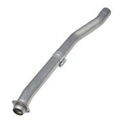 2003-2007 6.0L PowerStroke 3.5" CAT/Muffler Delete Racepipe With Muffler For F250/350 Super Duty