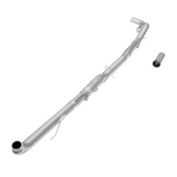 2007.5-2010 6.6L Duramax LMM 5" Downpipe-Back CAT/DPF Delete Exhaust System For Silverado Sierra 2500/3500HD