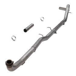 2015-2016 6.6L LML Duramax 4" Downpipe-Back DPF Delete Exhaust System For Silverado Sierra 2500 3500HD