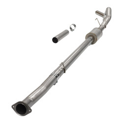 2020-2022 6.7L PowerStroke 4" Downpipe-Back CAT/DPF Delete Exhaust System With Muffler For F250/350 Super Duty