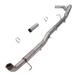 2020-2026 6.6L L5P Duramax 5" Downpipe-Back DPF-Delete Exhaust System For Silverado Sierra 2500 3500HD