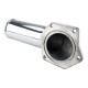 2008-2010 Ford 6.4L Powerstroke EGR Valve & Cooler Delete Kit with Intake Elbow (Silver) for F250 F350 F450 F550 11