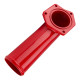 2008-2010 Ford 6.4L Powerstroke EGR Valve & Cooler Delete Kit with Intake Elbow (Red) for F250 F350 F450 F550 2