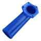 2008-2010 Ford 6.4L Powerstroke EGR Valve & Cooler Delete Kit with Intake Elbow (Blue) for F250 F350 F450 F550 9