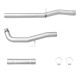 2011-2015 6.6L Duramax LML 4" CAT/DPF Delete Racepipe For Silverado Sierra 2500/3500HD 2