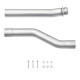 2003-2007 6.0L PowerStroke 3.5" CAT/Muffler Delete Racepipe With Muffler For F250/350 Super Duty 0