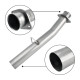 2008-2010 6.4L PowerStroke 4" CAT/DPF Delete Racepipe For F250/350 Super Duty 3