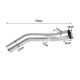 2008-2010 6.4L PowerStroke 5" Downpipe-Back CAT/DPF Delete Exhaust System For F250/350 Super Duty 12