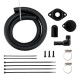 6.7L Powerstroke CCV PCV Reroute/Delete Kit (Basic, Black) for 2011-2025 Ford F250 F350 F450 F550 Crank Vent｜Vigor Diesel 13