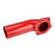 2008-2010 Ford 6.4L Powerstroke EGR Valve & Cooler Delete Kit with Intake Elbow (Red) for F250 F350 F450 F550 8
