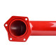 2008-2010 Ford 6.4L Powerstroke EGR Valve & Cooler Delete Kit with Intake Elbow (Red) for F250 F350 F450 F550 12