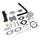 2010-2024 Dodge Ram 6.7L Cummins EGR Valve & Cooler Delete Kit with Throttle Valve (Silver) for 2500 3500 0