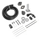 6.7L Powerstroke CCV PCV Reroute/Delete Kit w/Catch Can (Enhanced, Black) for 2011-2025 Ford F250 F350 F450 F550｜Vigor Diesel 0