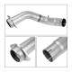 6.7L Powerstroke 4" Turbo Exhaust Downpipe For 2015-2019 Ford F-250 F-350 F-450 F-550 Super Duty | Vigor Diesel 4