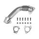 Exhaust Up-Pipe For 2001-2016 6.6L Chevrolet GMC Duramax LB7 LLY LBZ LMM LML Passenger Sider 0