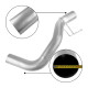 2008-2010 6.4L PowerStroke 4" Downpipe-Back CAT/DPF Delete Exhaust System For F250/350 Super Duty 5
