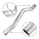 2007.5-2010 6.6L Duramax LMM 5" Downpipe-Back CAT/DPF Delete Exhaust System For Silverado Sierra 2500/3500HD 4
