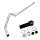 4" DPF/EGR Delete 2008-2010 6.4L Powerstroke EGR Delete Kit(Black) and 4" Dp-Back Exhaust 0
