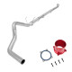4" DPF/EGR Delete 2019-2021 6.7L Cummins EGR Delete Kit(Red) and 4" Dp-Back Exhaust 0