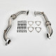 Up-pipe Exhaust For 2008 2009 2010 Ford F-250 350 450 550 Super Duty Powerstroke Diesel 6.4L No EGR | Vigor Diesel 0