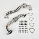 Up-pipe Exhaust For 2008 2009 2010 Ford F-250 350 450 550 Super Duty Powerstroke Diesel 6.4L No EGR | Vigor Diesel 1