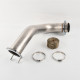 3.5" Catless Downpipe For 2017-2025 Duramax L5P 6.6L V8 | Vigor Diesel 0