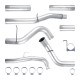 2011-2015 6.6L Duramax LML 5" Downpipe-Back CAT/DPF Delete Exhaust System For Silverado Sierra 2500/3500HD 5