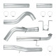 2020-2026 6.6L L5P Duramax 5" Downpipe-Back DPF-Delete Exhaust System For Silverado Sierra 2500 3500HD 3