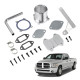2007-2009 Dodge Ram 6.7L Cummins EGR Valve & Cooler Delete Kit with Throttle Valve (Silver) for 2500 3500 7