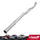 2011-2015 6.6L Duramax LML 4" CAT/DPF Delete Racepipe For Silverado Sierra 2500/3500HD 1