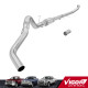 2013-2018 6.7L Cummins 5" Turbo-Back CAT/DPF Delete Exhaust System With Muffler For Ram 2500/3500 1