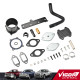 2010-2024 Dodge Ram 6.7L Cummins EGR Valve & Cooler Delete Kit with Throttle Valve (Black) for 2500 3500 1