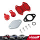 2013-2024  EGR Valve & Cooler Delete Kit for Ram Chassis Cab Diesel | High-Visibility Red 1