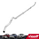 2010-2012 6.7L Cummins 4" Turbo-Back CAT/DPF Delete Exhaust System For Ram 2500/3500 1