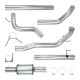 2007-2009 6.7L Cummins 4" Turbo-Back DPF-Delete Exhaust System For Ram 2500 3500 4