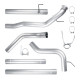 2010-2012 6.7L Cummins 4" Turbo-Back CAT/DPF Delete Exhaust System For Ram 2500/3500 6