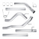 2010-2012 6.7L Cummins 4" Turbo-Back CAT/DPF Delete Exhaust System For Ram 2500/3500 5